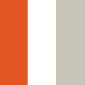 Orange-/-White-/-Silver-Grey